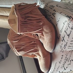 Fringe Booties